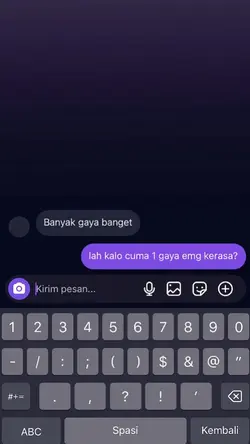 1gaya emang kerasa?