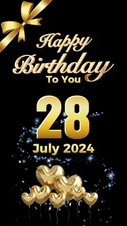 Birthday 28 july