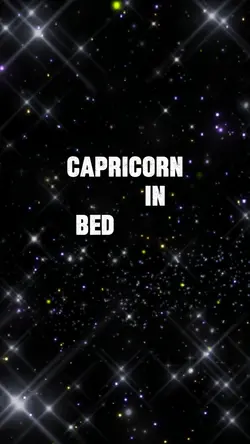 capricorn in bed
