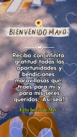 Bienvenido Mayo 