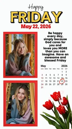 Friday 22 May 2026