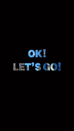 Ok let’s go