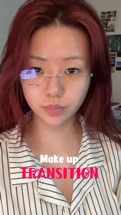 Makeup transition