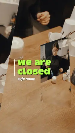 we are closed