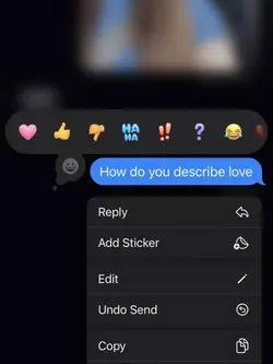 Love means 