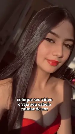 efeito cabelo loiro 