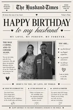 HBD My Husband