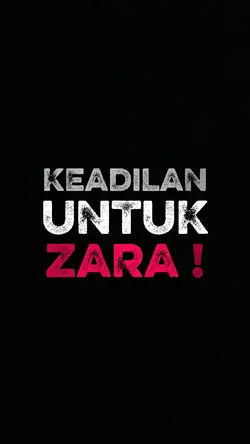 Justice for Zara 