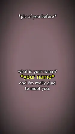 I'm glad to meet u