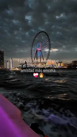 feliz dia a Mamá
