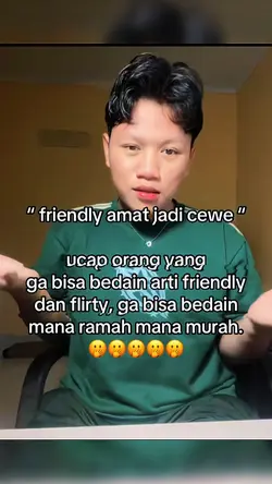 friendly amat jadi