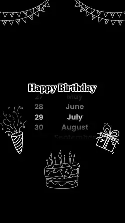 29 July 2025birthday