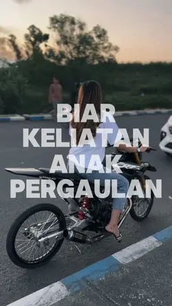 biar keliatan anak 
