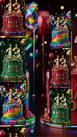 Birthday 13 MAY