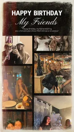 happy bday friends