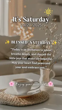 "Serene Saturday"