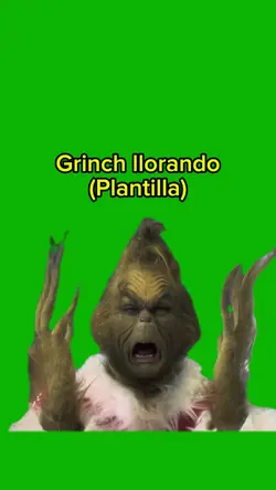 Grinch llorando