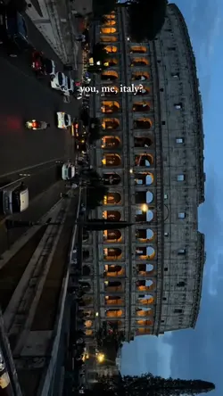 you, me, italy?