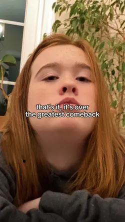 THATS IT ITS OVER
