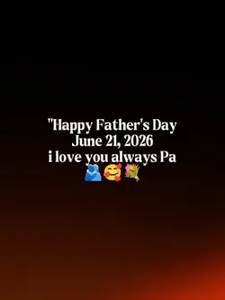 I love you papa