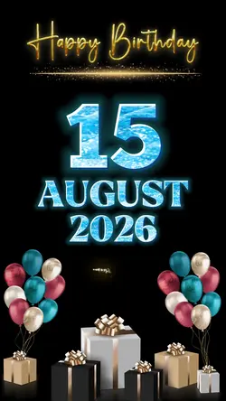 Hbd 15 August 2026
