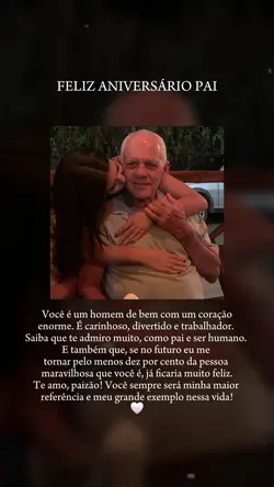Parabéns pai 