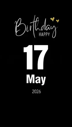 MAY 17th BIRTHDAYS