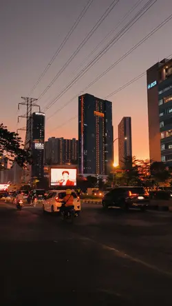 sunset city