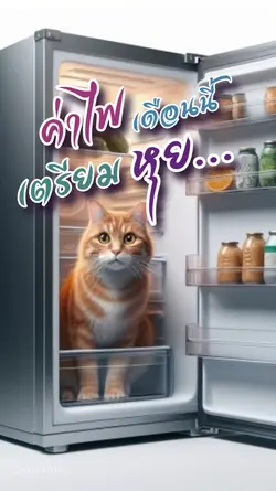 ค่าไฟเดือนนี้มีหุย