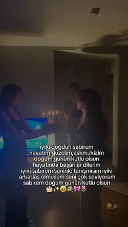 iyiki doğdun sabirem