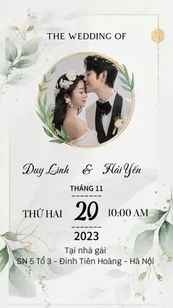 Thiệp cưới