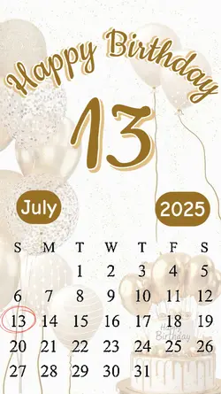 july ,13