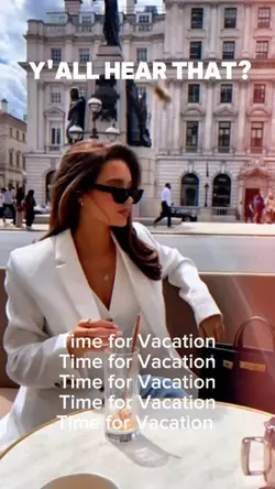 TIME FOR VACATION 
