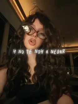 y no te voy a negar