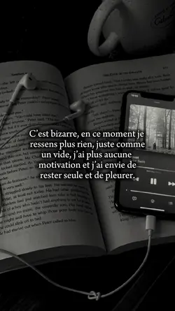 comme un vide...