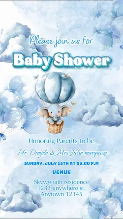 Bbyshower invitation