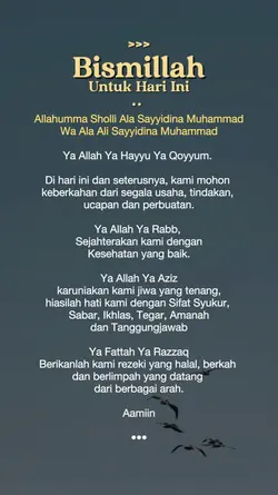 Untuk hari ini