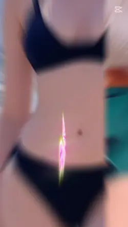和華子の水着姿です