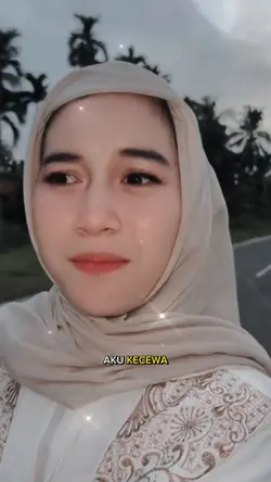 Aku kecewa