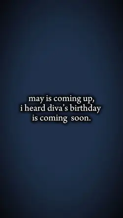 may birthday