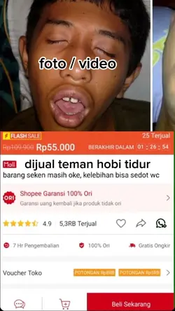 teman hobi tidur 