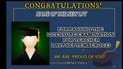 CONGRATULATIONS LPT