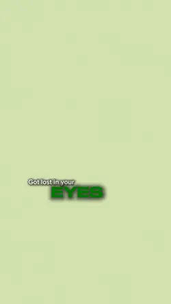 green eyes