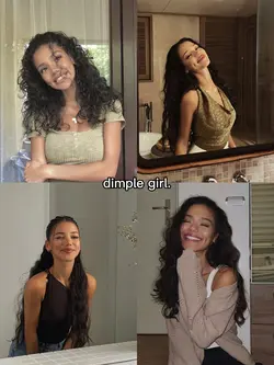 dimple girl
