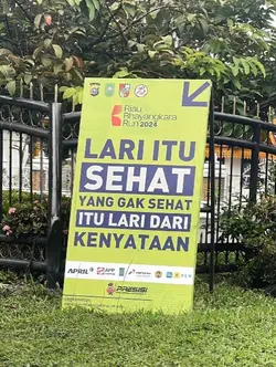 lari itu sehat