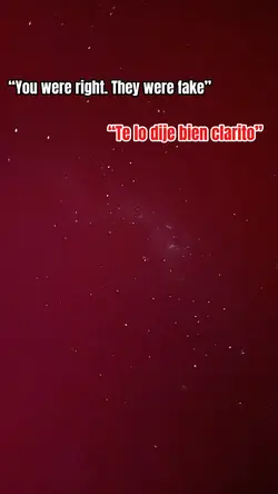 I said so