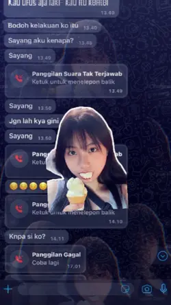 jj stiker ss chat