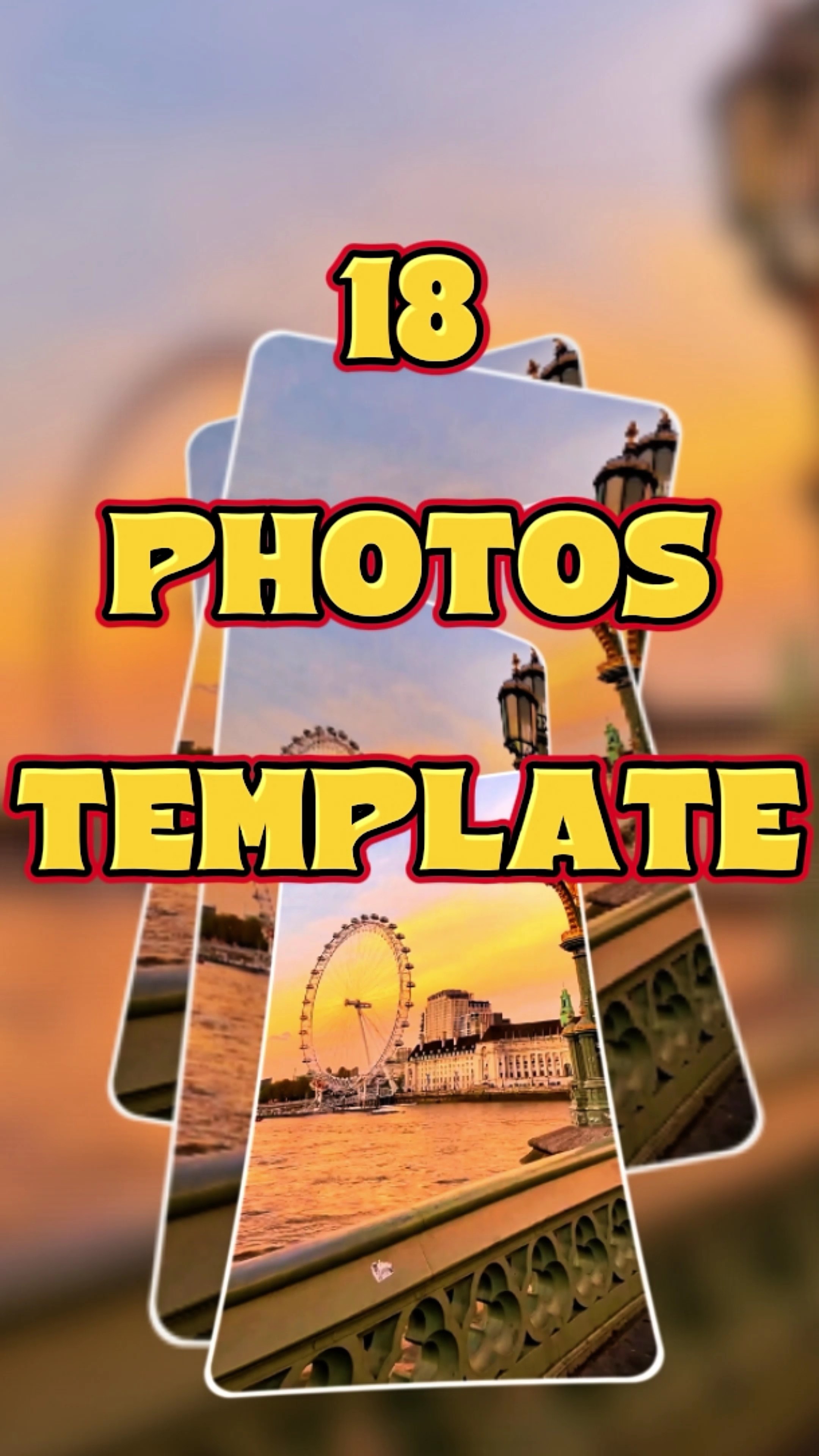 capcut template cover