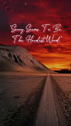 "Sorry Seems To Be 