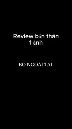 Review bản thân